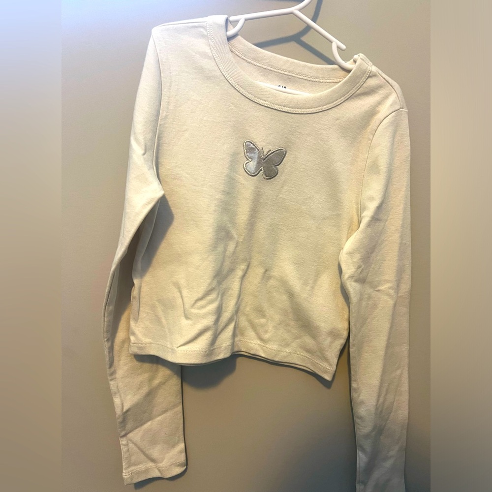 Girls long sleeve shirt - Size M(8)